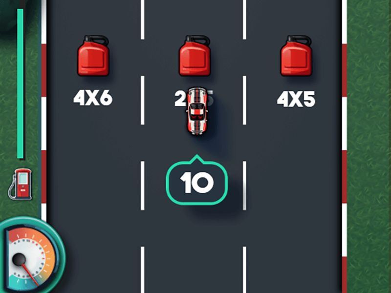 Math Racing 2 Multiplikation