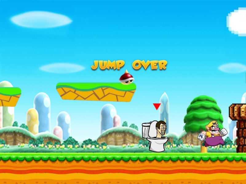 Skibidi Toilet contre Wario