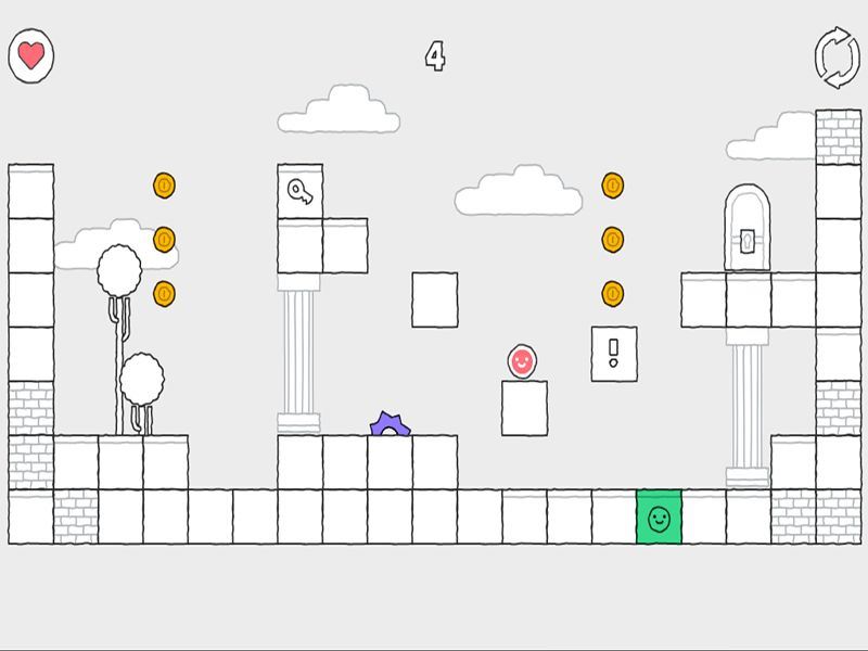 Scribble World Platform Puzzle