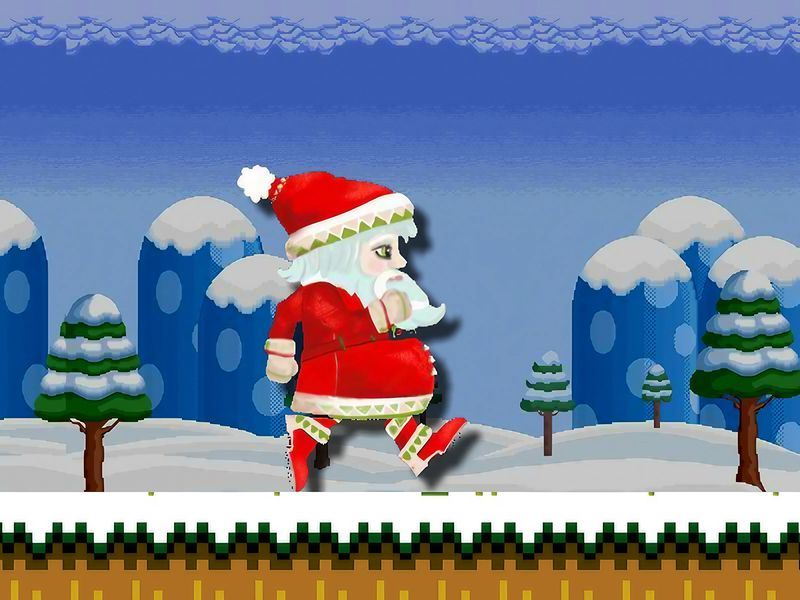 Course de Noël de Santa