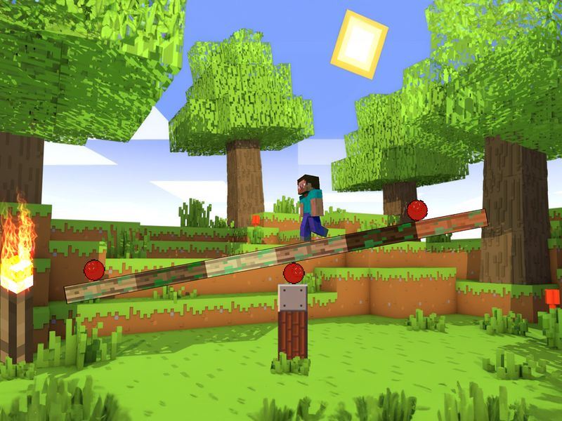 Tantangan Keseimbangan Minecraft