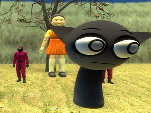 Squid Game Sprunki Verstecken