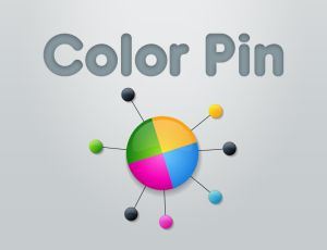 Bunte Pins