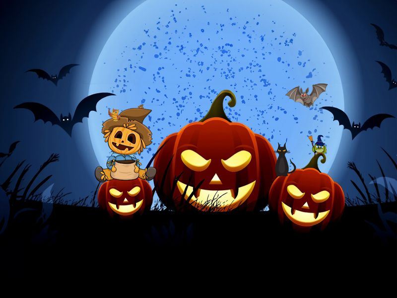 Finde den Unterschied Halloween