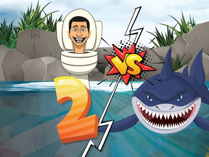 Hungry Shark Vs Skibidi 2.0