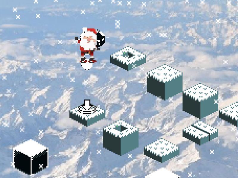 Bouncy Santa Claus