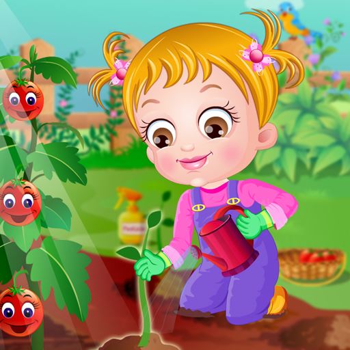 Baby Hazel: Gartenzeit