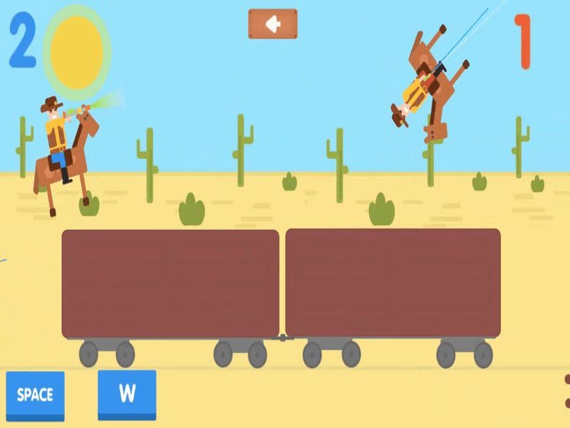 Cowboy-Schlägerei