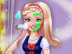 College Princess Spa Makeup