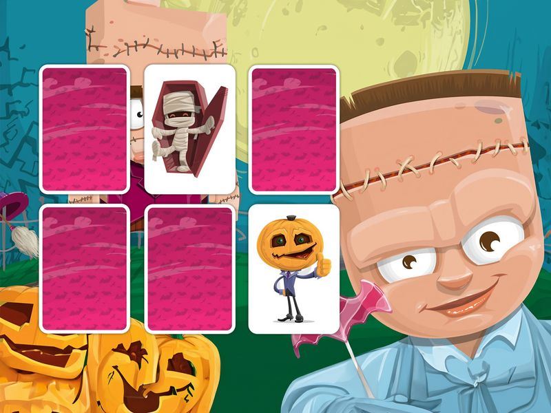 Spaßvolles Halloween-Gedächtnis