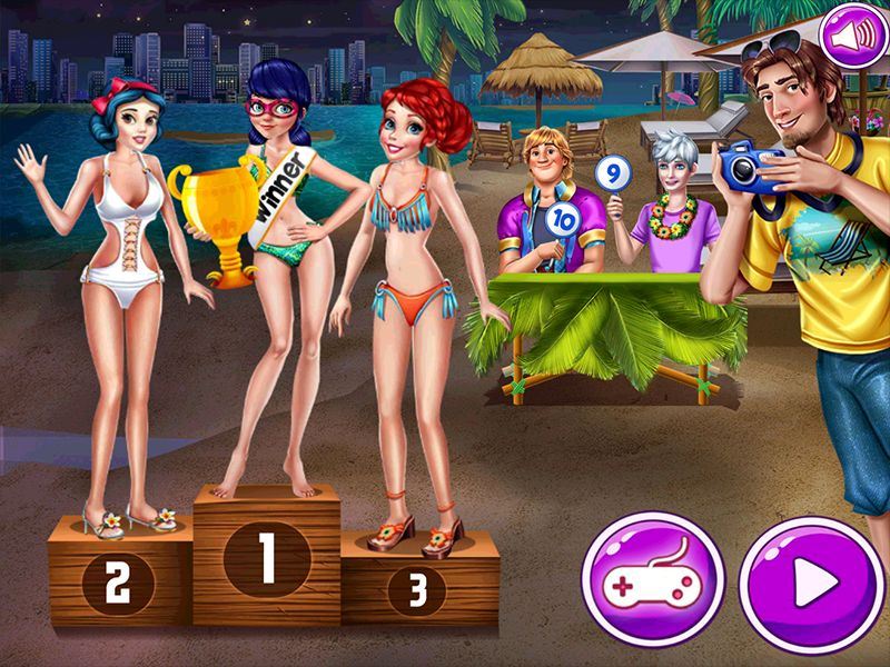 Princesses Swimsuit Contest