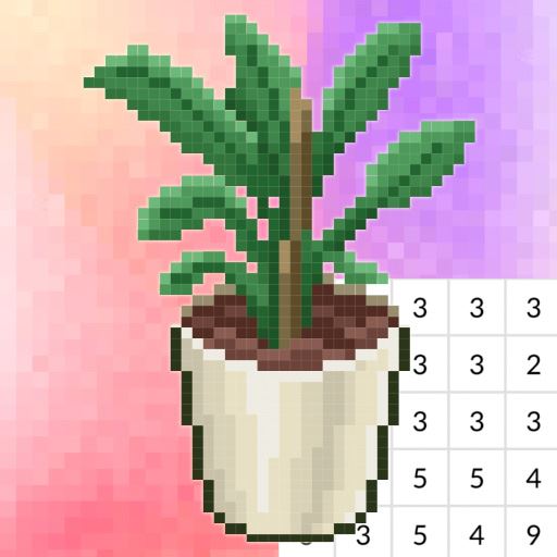 Coloring by Numbers - Pixel Rooms