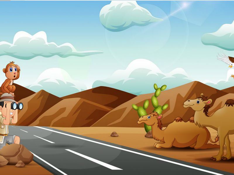 Spot 5 Differences Deserts